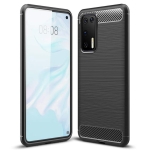 Θήκη Carbon Flexible TPU για Huawei P40 μαύρο